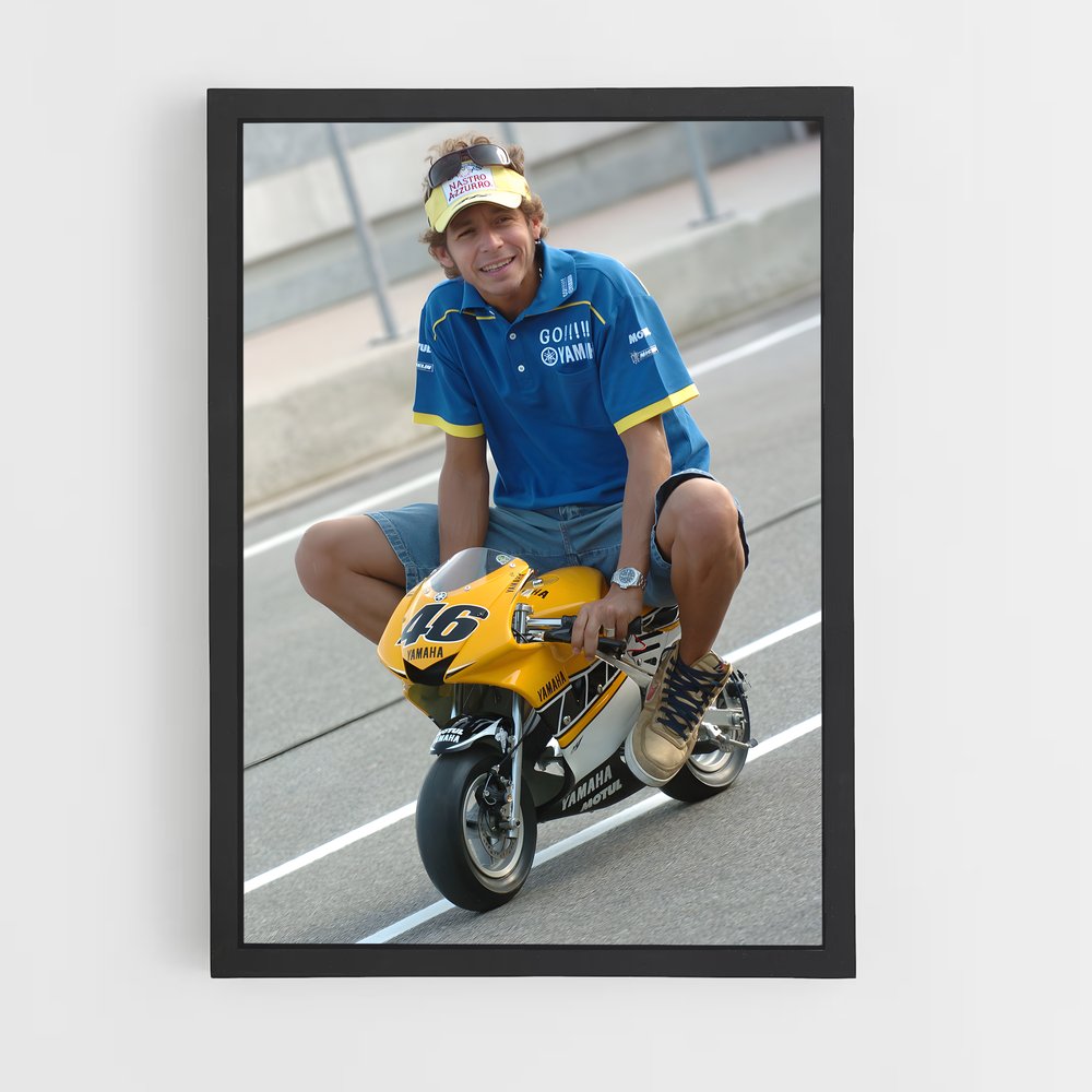 Poster Moto Street Legend – affiche Yamaha (vue 2)